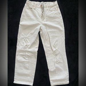 Super Cute Cream/White Jeans